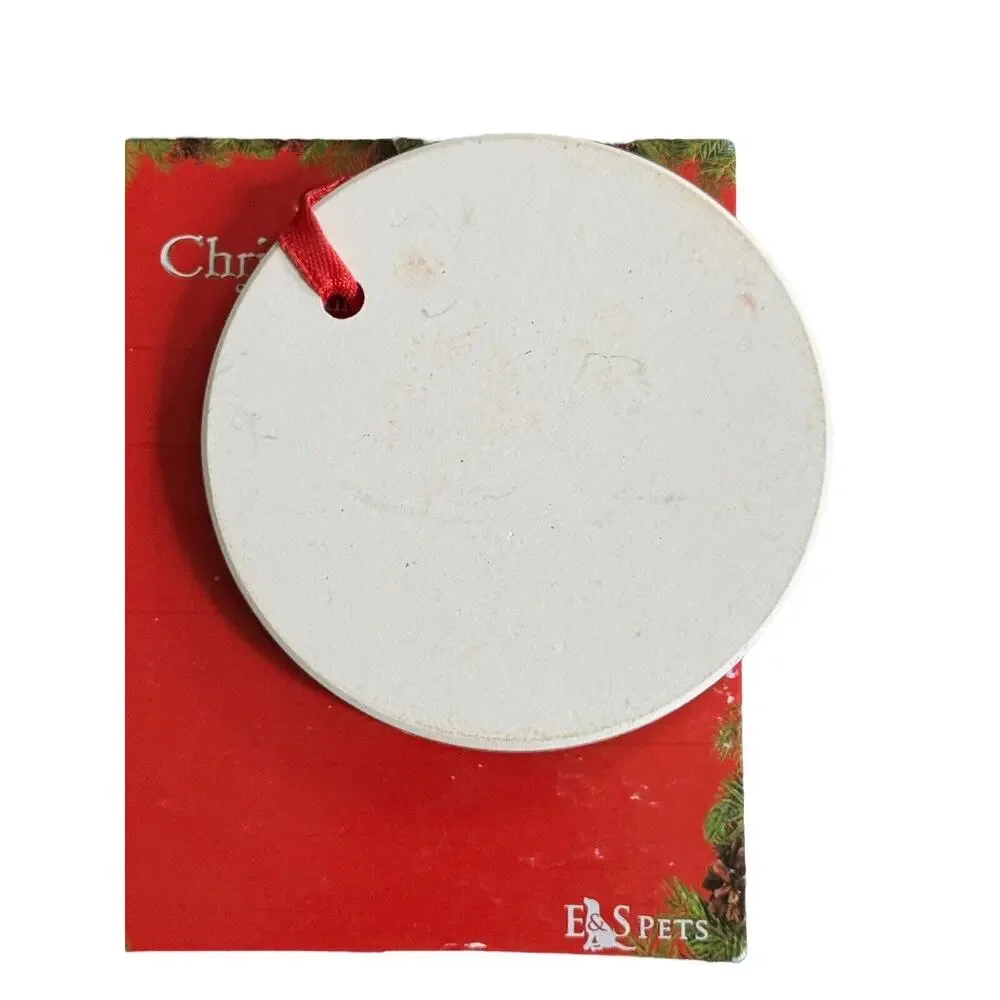 Siberian Husky Christmas‎ Holiday Ornament E&S Pets Personalizable I Love My Dog